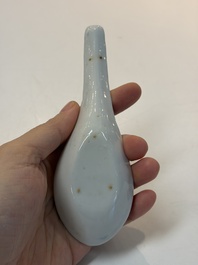 A varied group of 15 Chinese blue and white wares, 18th C. and later
