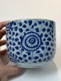 A varied group of 15 Chinese blue and white wares, 18th C. and later