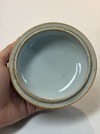 A varied group of 15 Chinese blue and white wares, 18th C. and later