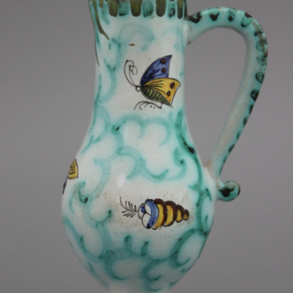 A Brussels faience jug, ca. 1800
