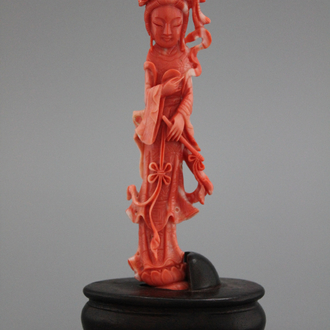 Chinese bloedkoralen Guanyin, 19/20e