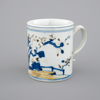A Chinese shipwreck porcelain beer mug, Nanking Cargo, ca. 1752