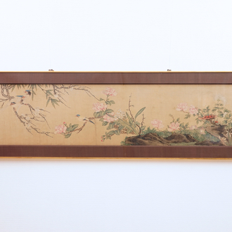 A large Chinese natural subject painting