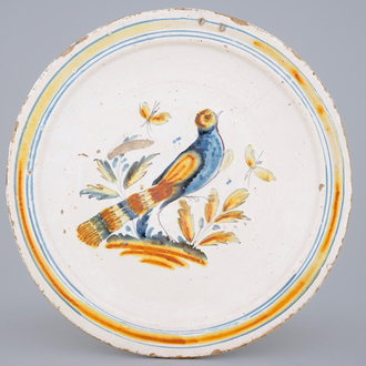 A southern-European dish with a bird, 17/18th c.