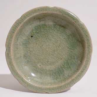 Een Koreaans celadon schoteltje, Goryeo dynastie (918-1392)