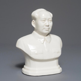 Een Chinees borstbeeld van Mao Zedong, 2e helft 20e eeuw