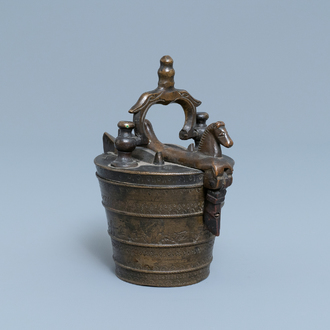Une pile de poids en bronze, Nuremberg, Allemagne, 17ème