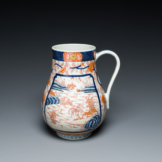 Een grote Japanse Imari kan voor sojasaus, Edo, 18e eeuw