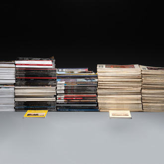 A large collection of 274 magazines and catalogues on European arts, incl. Sotheby's and Christie's, 1975-2015