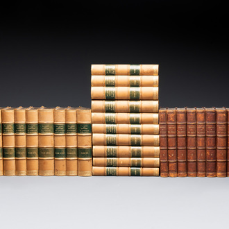 The complete 'Histoire du Consulat et de l'Empire', dated 1845 and 'Mémoires et Correspondance Politique et Militaire du Roi Joseph', dated 1855