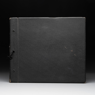 A photo album documenting the Huanggutun incident, prominent figures of China and sights of Beijing in the early 20th C., dated 1928
