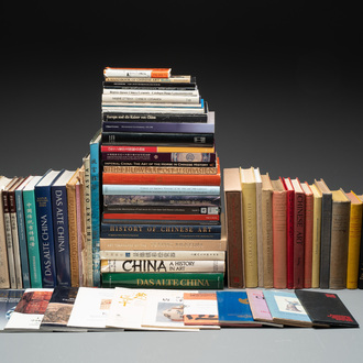 A collection of 74 books and publications on Chinese art and ceramics