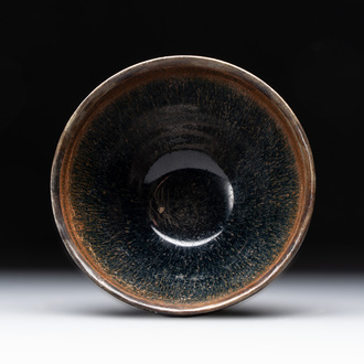 A Chinese Jian 'hare fur' tea bowl, Song