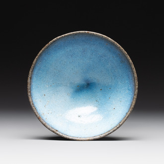 A small Chinese 'jun' bowl, Yuan/Ming