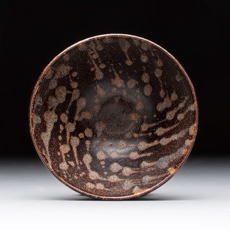 A Chinese Jizhou tortoiseshell-glazed tea bowl, Southern Song