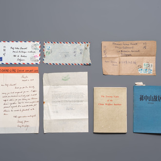 A collection of documents, letters and books relating to Soong Ching-ling 宋庆龄, 20th C.