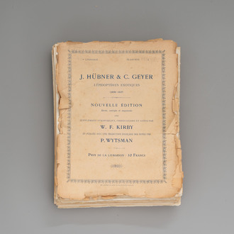 J. Hübner & C. Geyer: 'Lépidoptères Exotiques (1806-1837) - Nouvelle Édition', early 20th C.