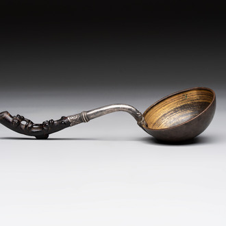 A ceremonial opium spoon, Laos/Vietnam, early 19th C.