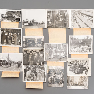 14 photographs of Shanghai and its people by an American correspondent, dated 1949