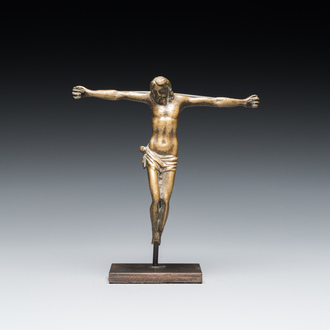 A bronze Corpus Christi, probably Flanders, 1st half 16th C.