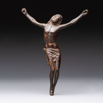 A bronze Corpus Christi, France or Spain, 16/17th C.