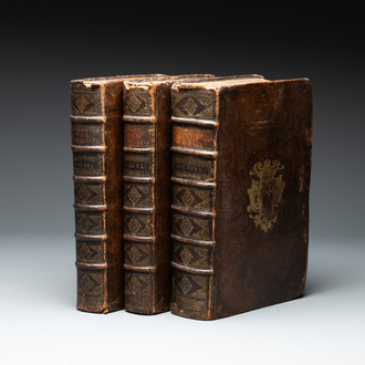 Chronyke van Vlaenderen, a chronicle of Flanders in three volumes, Flanders, 1726-1736