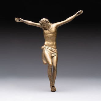 A brass Corpus Christi, Italy, 16/17th C.