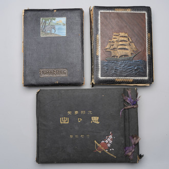 Three photo albums on the Imperial Japanese Army, Second Sino-Japanese War, 1937-1945
