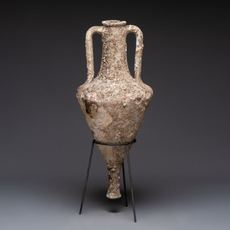 A Greco-Roman wine amphora, 2nd/1st C. B.C.