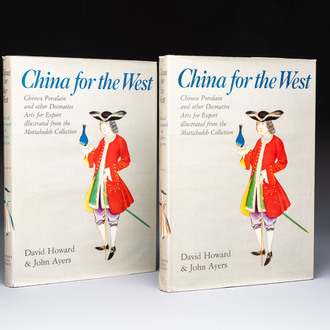David Howard and John Ayers: 'China for the West', Volumes I and II in slipcase, Sotheby Parke Bernet, 1978