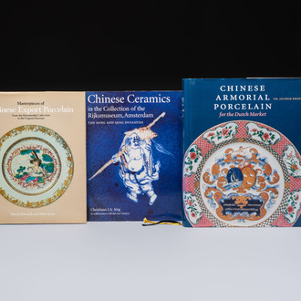 Three standard reference works on Chinese export porcelain, 1980-2007