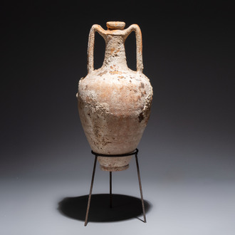 A Roman pottery wine transport amphora with marine encrustation, Northern Adriatic region, 1st C. B.C./3rd C.