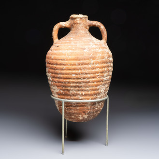A Roman pottery wine and oil transport amphora, South of Spain, 2nd/4th C.