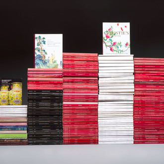 A large collection of 175 Christie's auction catalogues on Asian art, 2000-2023