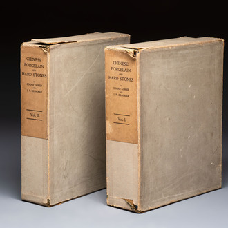 E. Gorer & J.F. Blacker: 'Chinese Porcelain and Hardstones', Volume I and II with slipcases, 1911