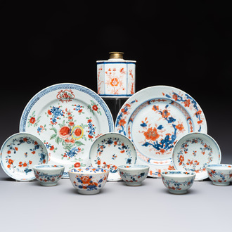 11 Chinese Imari-style and European-decorated wares, Qianlong