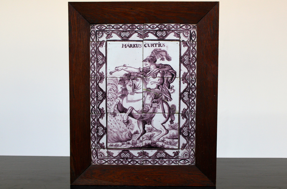 Rotterdam Delft tableau mangan&egrave;se, image Marcus Curtius 18e