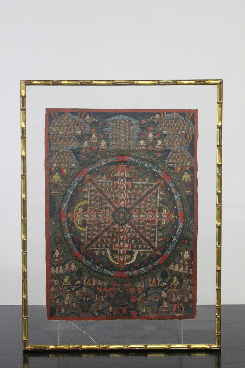 Un thangka, Tibet, env. 1900
