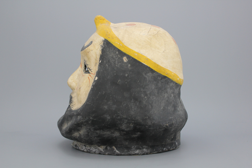 Masque pour enfants en papier-m&acirc;ch&eacute;, Chine, d&eacute;but 20e