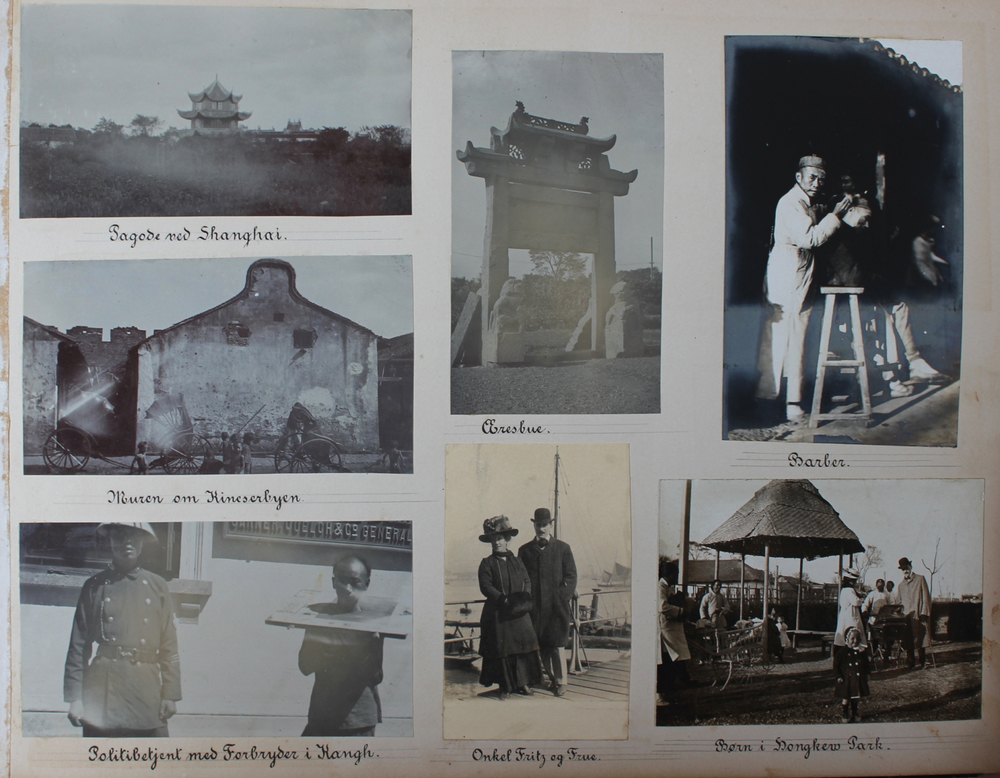 Exceptionnel album de photographies de la r&eacute;volution chinoise, 1900-1910