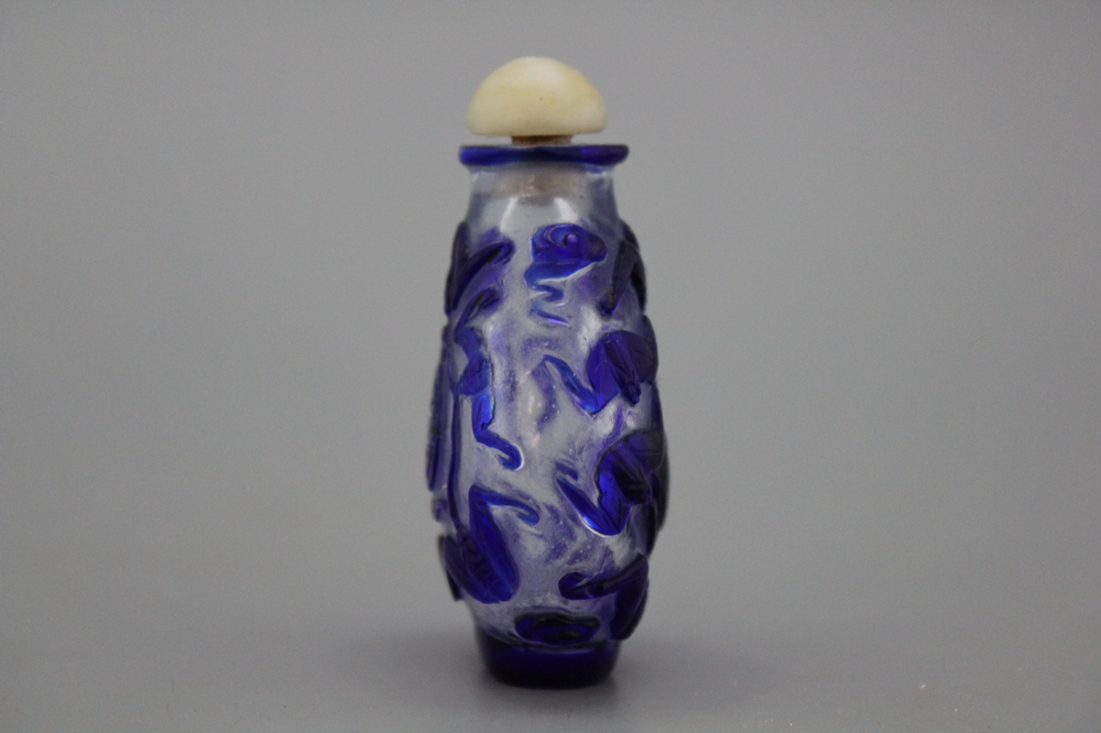 Chinees snuifflesje, Peking glas, 20e