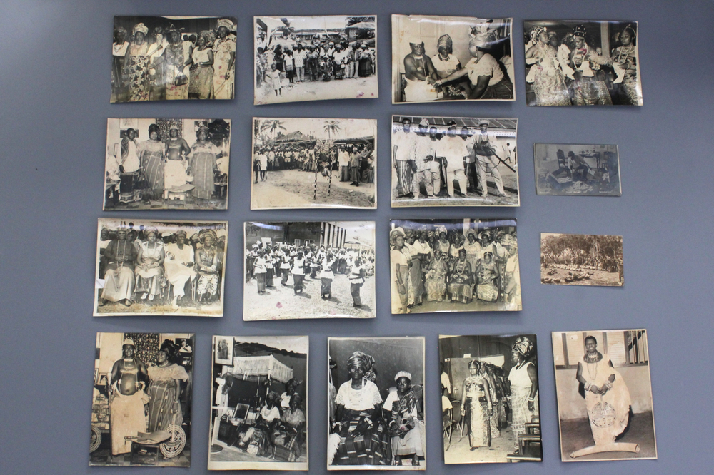 Collection de 17 photos en noir et blanc en grand format, Nigeria, milieu du 20e