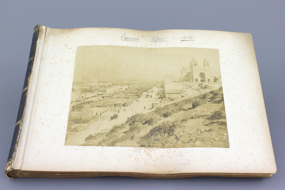 "Photographs of Algeria en Tunisia", collection de photos sur papier albumin&eacute;