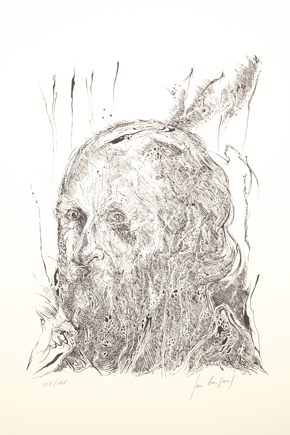 "Portefeuille d'art Acacia", 5 lithographies sur le th&egrave;me de la Franc-Ma&ccedil;onnerie, 1984