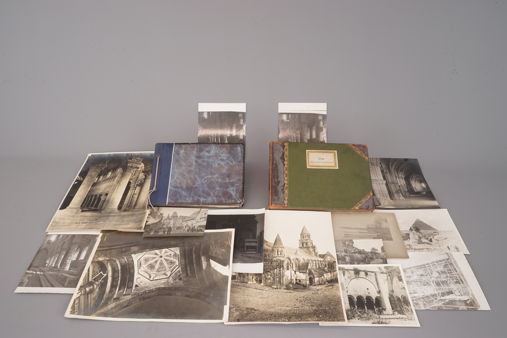 Un lot de photographies albumines et autres en noir et blanc sur Egypte, Le Vatican, Rhodes, ... ca. 1900