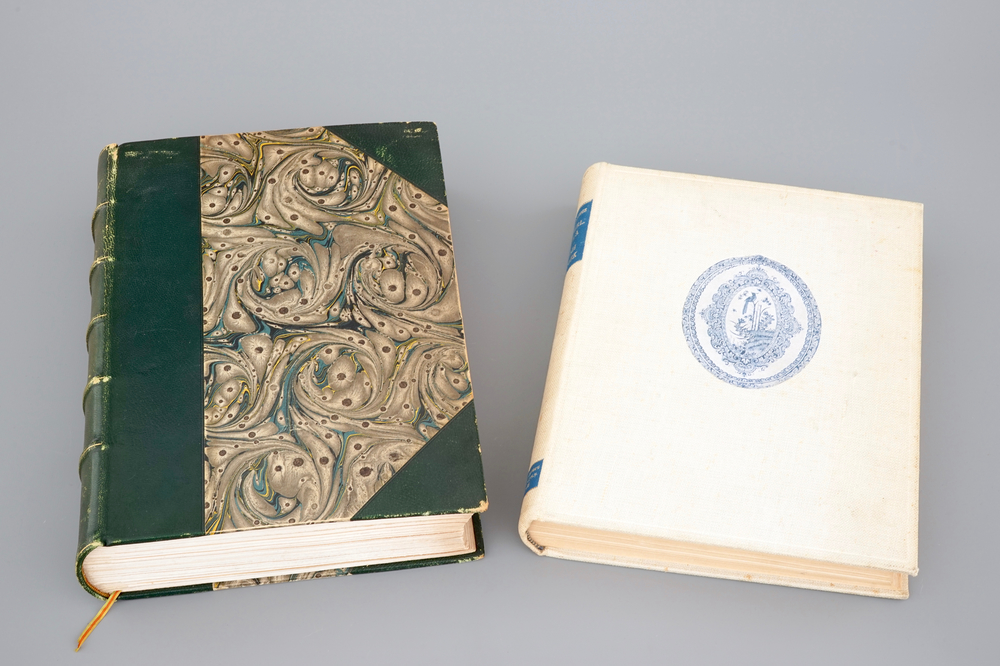 Twee werken over Delfts aardewerk, w.o. Havard, Histoire de la fa&iuml;ence de Delft, 1878