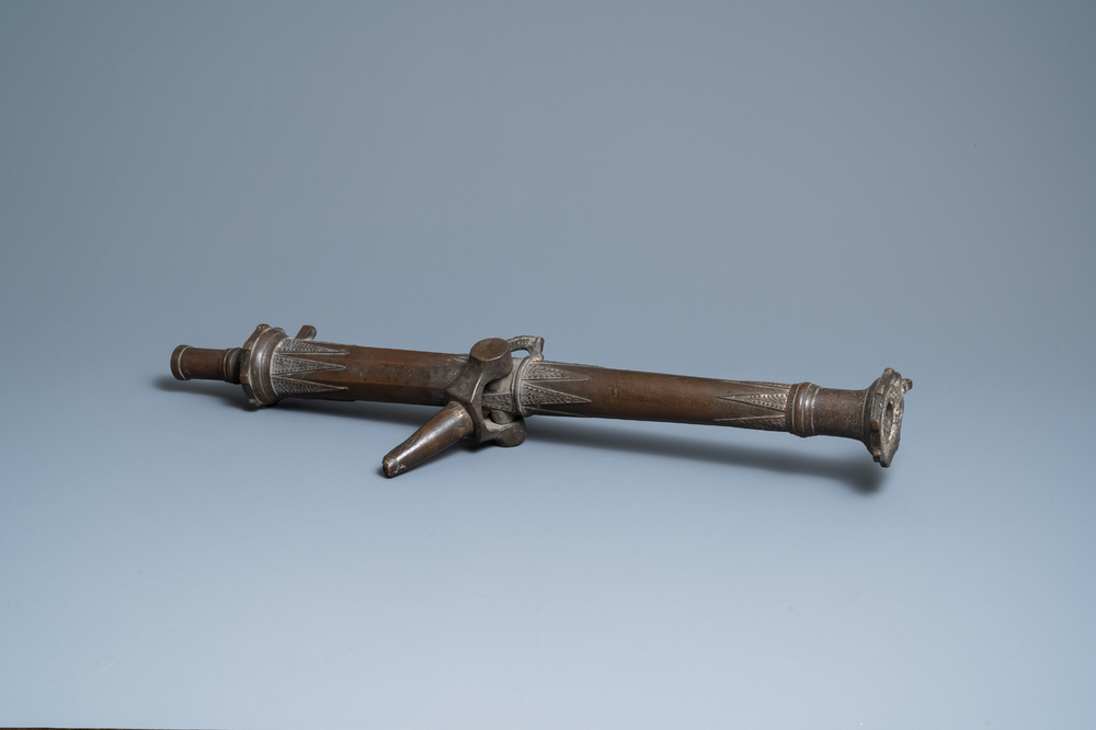 A bronze portable 'Lantaka' cannon, Indonesia or Malaysia, 17/18th C.