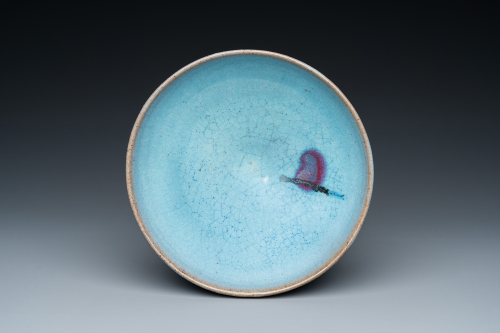 A Chinese junyao bowl, Song or later