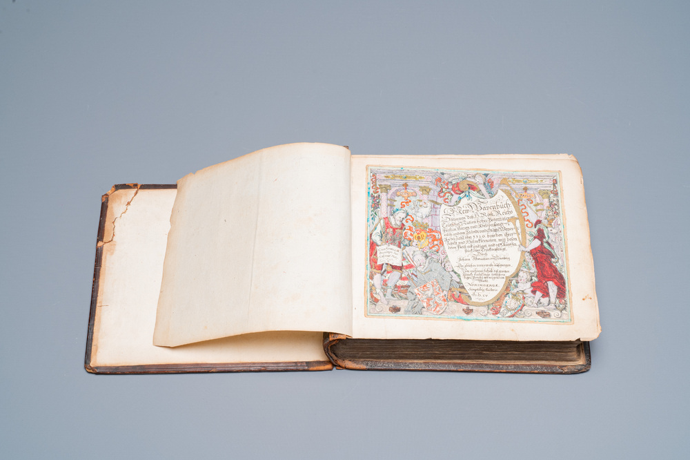 Johann Siebmacher: Das Neue Wappenbuch (Le nouveau guide h&eacute;raldique), 1605, Neurenberg