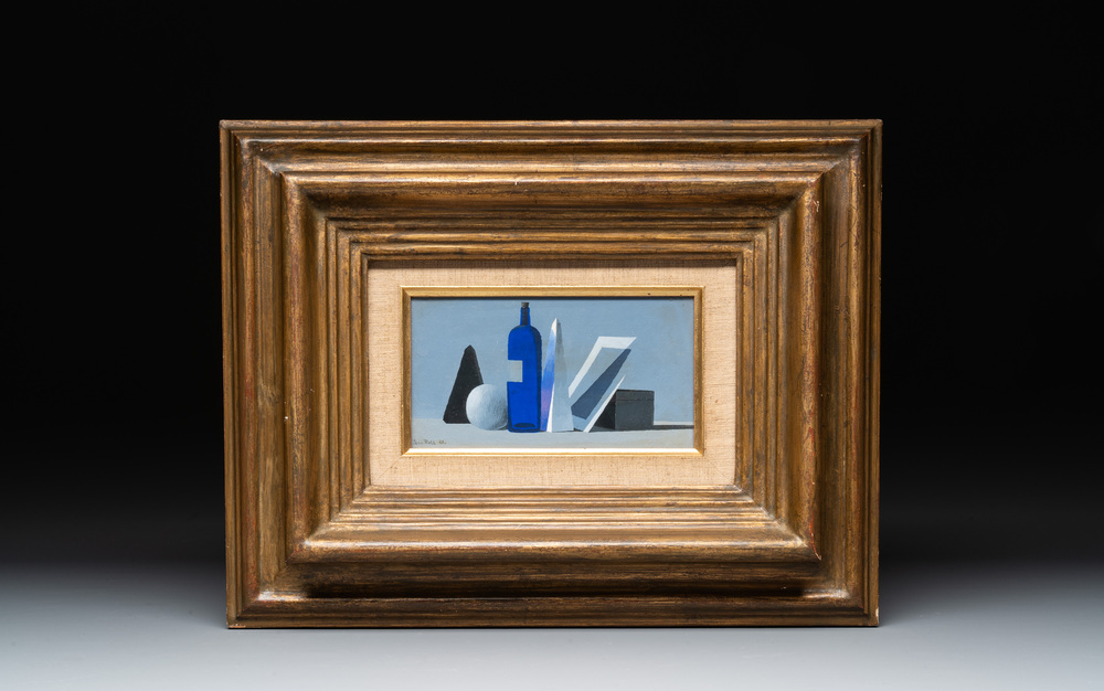 Jean Roll (1921-2015): 'Still life', gouache on paper, signed and dated 1961